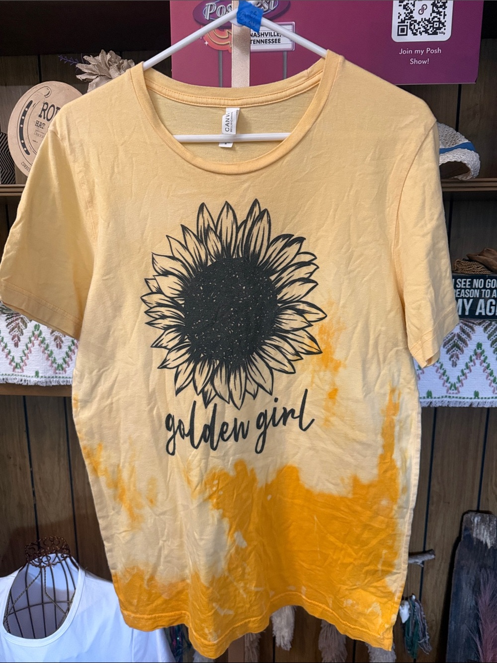 Golden Girl Sunflower Tee